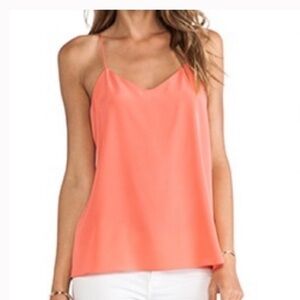 Tibi Silk Tank
